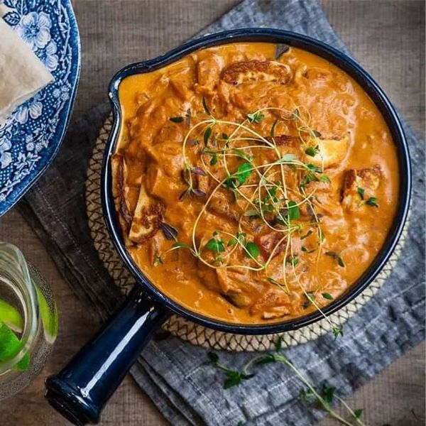 Halloumi stroganof